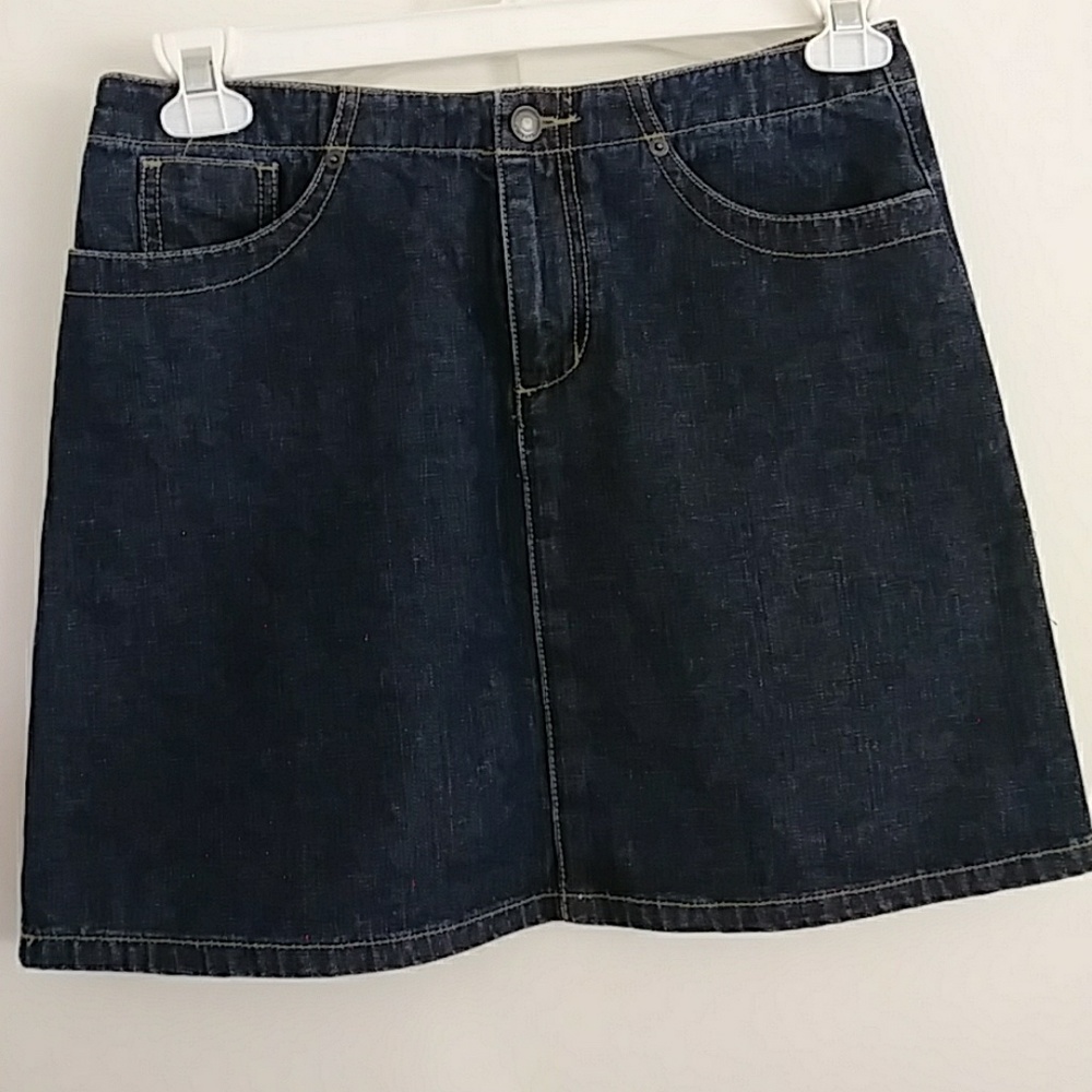 Denim skirt